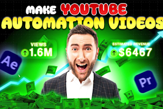 make your youtube explanation video using stock footage