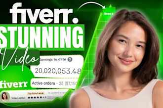 edit high converting fiverr gig video to rank gig boost your sales