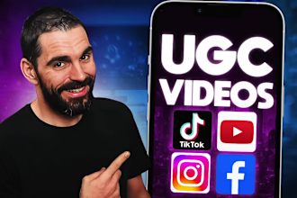 create ugc videos ads for your product or app for your social media