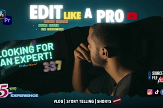 do youtube video editing, social media ugc ads for ecommerce and dropshipping