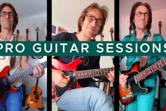 be your pro session guitar player