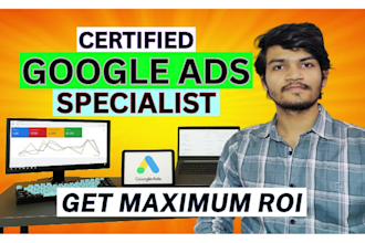 setup and optimize profitable google ads PPC campaigns as SEM expert