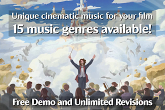 compose unique cinematic music for your film