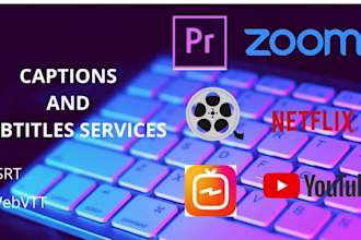 add closed captions or subtitles to your video