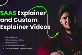 create a business explainer video or product demo video