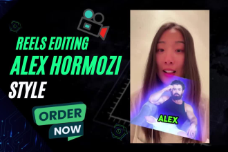 create instagram reels, youtube shorts, tiktok like alex hormozi style captions