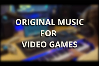 make an original music track for your video game