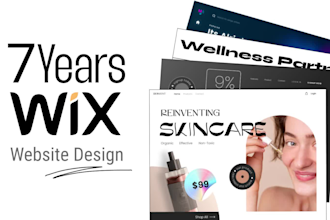 create outstanding wix studio website or redesign