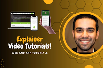 record screencast video tutorials for web app and software