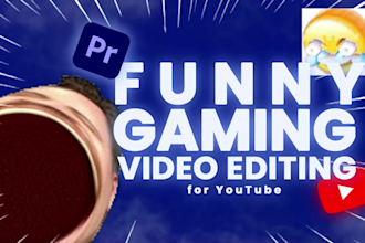 do funny gaming video editing for youtube
