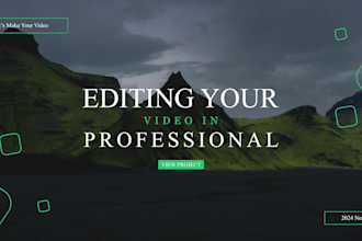 do professional travel video editing