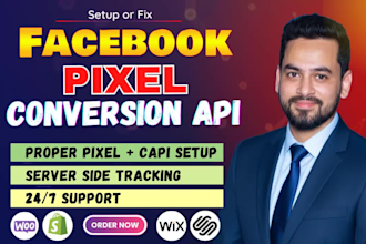 setup facebook pixel conversion API, fix meta pixel,server side tracking via GTM
