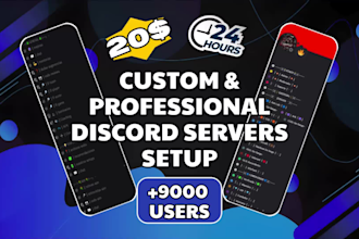 create an exceptional custom discord server for you
