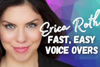 record professional american female voice over artist english female human actor