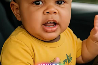 create ai new baby video ai baby podcast funny baby podcast ai video reels
