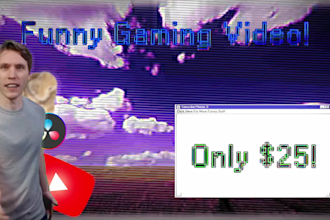 edit a funny gaming video for youtube