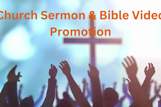 do christian church sermons and bible video promotion