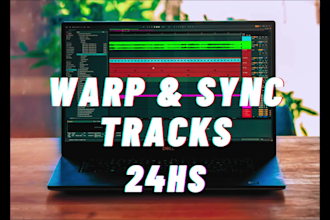 warp and sync your tracks professionally