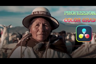 do premium video color grading in davinci resolve