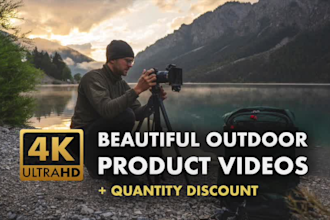 boost sales by presenting your product beautifully in nature