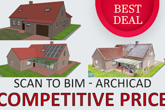 convert point cloud scan to bim archicad or cad