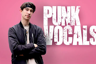 record punk vocals for your song