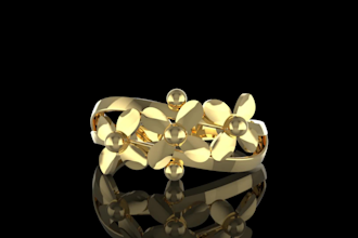 create your jewelry collection for 3d printing and manufacturing