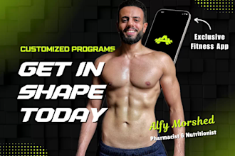 be your nutrition and fitness coach