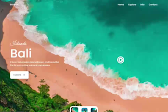 create modern responsive website using html css js bootstrap