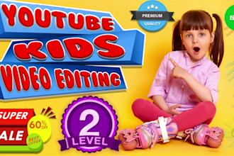 do youtube kids video editing professionally