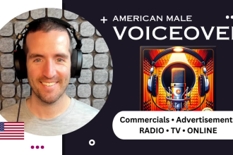 record your USA male voiceover with full broadcast rights