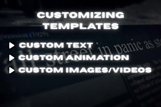 use created davinci resolve templates to match your idea