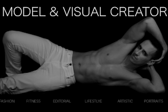 be your professional model for visual content or photoshoots