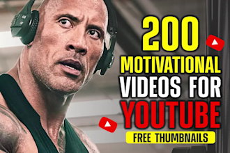 create motivational videos for youtube