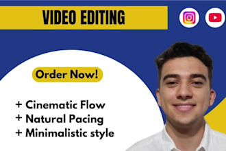 edit cinematic long form videos for youtube or documentaries