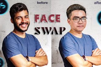 do face swaps or any photo editing in photoshop