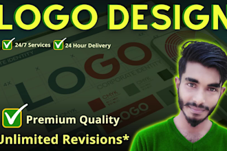 design premium logo for your business