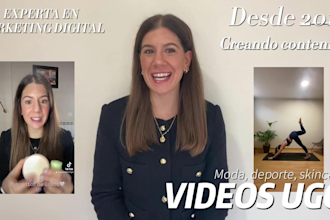 create ugc video content for tiktok or reels in spanish