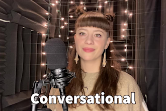 be your conversational and relatable voice over professional