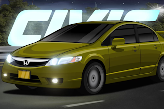 make creative 2d car animation, illustration of any vehicle