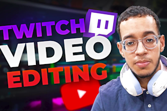 edit your twitch or kick vod into funny youtube video