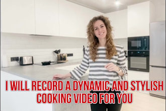 create tasty food cooking video recipes in HD