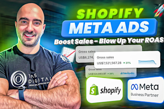 be your shopify meta ads expert for you