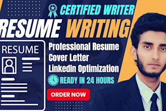 be your professional resume maker, CV writer, and designer