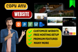 copy website and customize the copy website