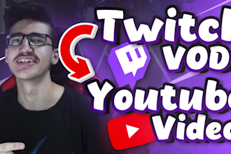edit your twitch stream vod for a youtube video quickly