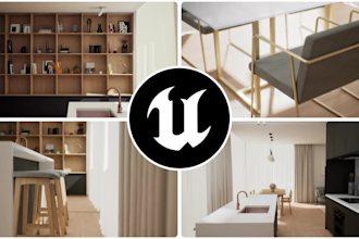 make an interactive architecture virtual tour with unreal