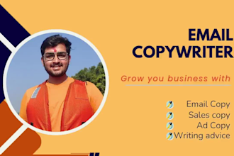 be your professional email copywriter