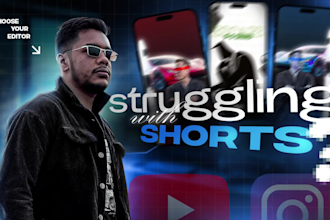 edit viral short form videos for tiktok, instagram reels, and youtube shorts