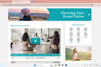 create a single page product theme for kajabi
